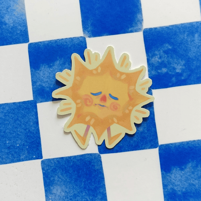 sunshine - vinyl sticker 