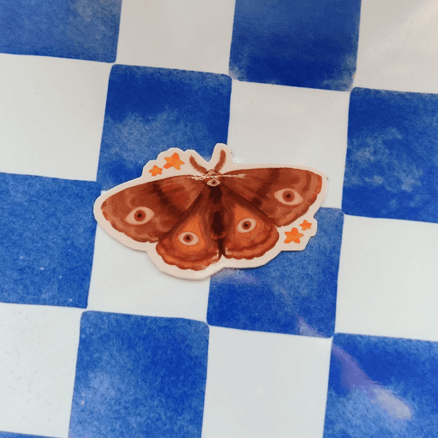 mothy - vinyl sticker 