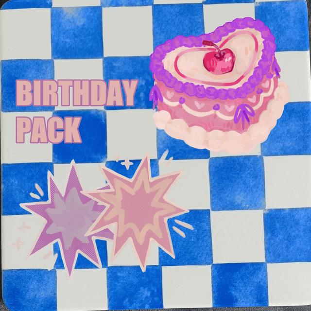 birthday pack! 🎂