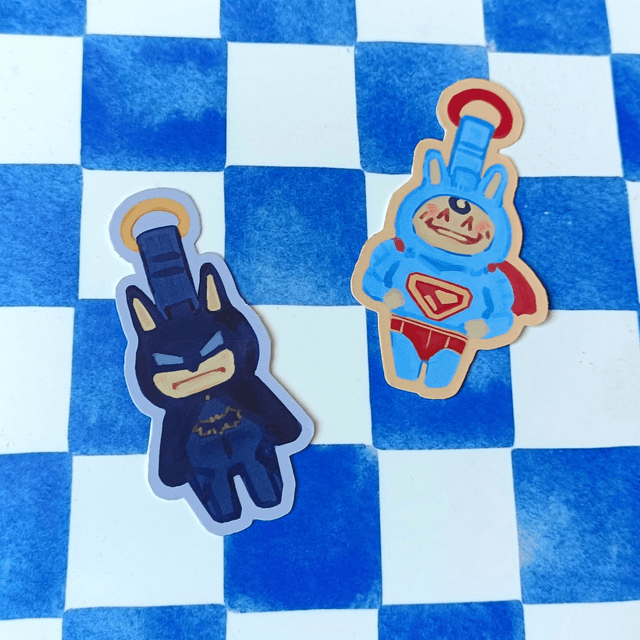 hero bubus - vinyl sticker